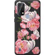 Прозорий чохол BoxFace Blackview A50 Peony Watercolor Style