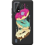 Прозорий чохол BoxFace Blackview A50 Donuts