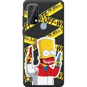 Чорний чохол BoxFace Blackview A50 White Bart