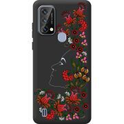 Чорний чохол BoxFace Blackview A50 3D Ukrainian Muse