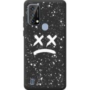 Чорний чохол BoxFace Blackview A50 Sad Way