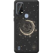 Чорний чохол BoxFace Blackview A50 Moon