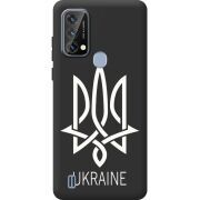 Чорний чохол BoxFace Blackview A50 Тризуб монограмма ukraine