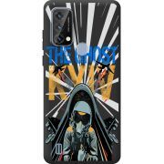 Чорний чохол BoxFace Blackview A50 Привид Києва в дії