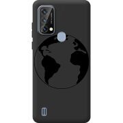 Чорний чохол BoxFace Blackview A50 Earth