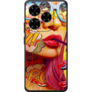 Чохол BoxFace Blackview Shark 9 Yellow Girl Pop Art