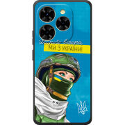 Чохол BoxFace Blackview Shark 9 Захисниця з України