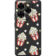 Прозорий чохол BoxFace Blackview Shark 9 с 3D-глазками Popcorn