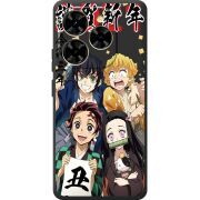 Прозорий чохол BoxFace Blackview Shark 9 Незуко та друзі