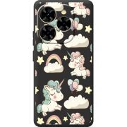 Прозорий чохол BoxFace Blackview Shark 9 Unicorns