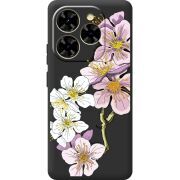 Прозорий чохол BoxFace Blackview Shark 9 Cherry Blossom