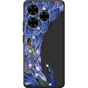 Чохол зі стразами Blackview Shark 9 Peafowl