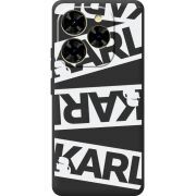 Чорний чохол BoxFace Blackview Shark 9 White Karl