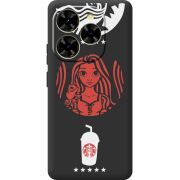 Чорний чохол BoxFace Blackview Shark 9 RedWhite Coffee