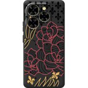 Чорний чохол BoxFace Blackview Shark 9 FranceFlowers