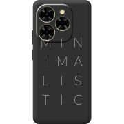 Чорний чохол BoxFace Blackview Shark 9 Minimalistic