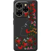 Чорний чохол BoxFace Blackview Shark 9 3D Ukrainian Muse