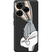 Чорний чохол BoxFace Blackview Shark 9 Lucky Rabbit