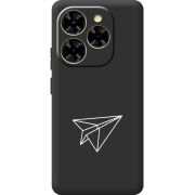 Чорний чохол BoxFace Blackview Shark 9 Paper Plane