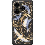 Чорний чохол BoxFace Blackview Shark 9 Ластівки