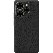 Чорний чохол BoxFace Blackview Shark 9 Leaves