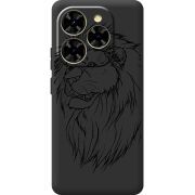 Чорний чохол BoxFace Blackview Shark 9 Lion