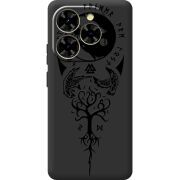 Чорний чохол BoxFace Blackview Shark 9 Hugin and Munin