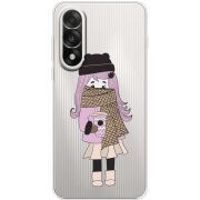 Прозорий чохол BoxFace OnePlus Nord 5 Winter Morning Girl