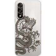 Прозорий чохол BoxFace OnePlus Nord 5 Chinese Dragon