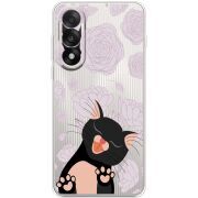 Прозорий чохол BoxFace OnePlus Nord 5 Meow