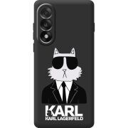 Чорний чохол BoxFace OnePlus Nord 5 Cat in Black