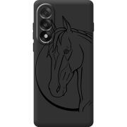 Чорний чохол BoxFace OnePlus Nord 5 Horse