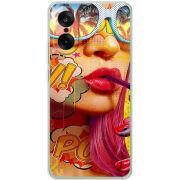 Чохол BoxFace OnePlus Nord CE5 Yellow Girl Pop Art