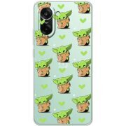 Прозорий чохол BoxFace OnePlus Nord CE5 Pattern Baby Yoda