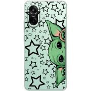 Прозорий чохол BoxFace OnePlus Nord CE5 Baby Yoda