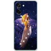 Чохол зі стразами OnePlus Nord CE5 Girl with Umbrella