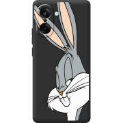 Чорний чохол BoxFace OnePlus Nord CE5 Lucky Rabbit