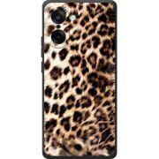 Чорний чохол BoxFace OnePlus Nord CE5 Леопардовий