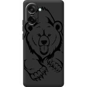 Чорний чохол BoxFace OnePlus Nord CE5 Grizzly Bear
