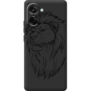 Чорний чохол BoxFace OnePlus Nord CE5 Lion
