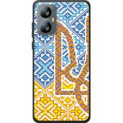 Чохол BoxFace Blackview A52 Тризуб Вишивка