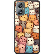 Чохол BoxFace Blackview A52 Котики муркотики