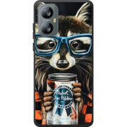 Чохол BoxFace Blackview A52 Енот с банкой