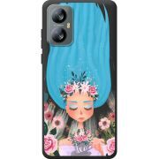 Прозорий чохол BoxFace Blackview A52 Blue Hair