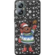 Прозорий чохол BoxFace Blackview A52 Christmas Deer with Snow