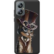 Прозорий чохол BoxFace Blackview A52 Steampunk Cat