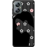 Чорний чохол BoxFace Blackview A52 Flower Hair