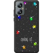 Чорний чохол BoxFace Blackview A52 Among Us Invisible