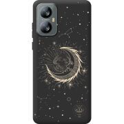 Чорний чохол BoxFace Blackview A52 Moon