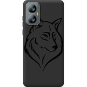 Чорний чохол BoxFace Blackview A52 Wolf